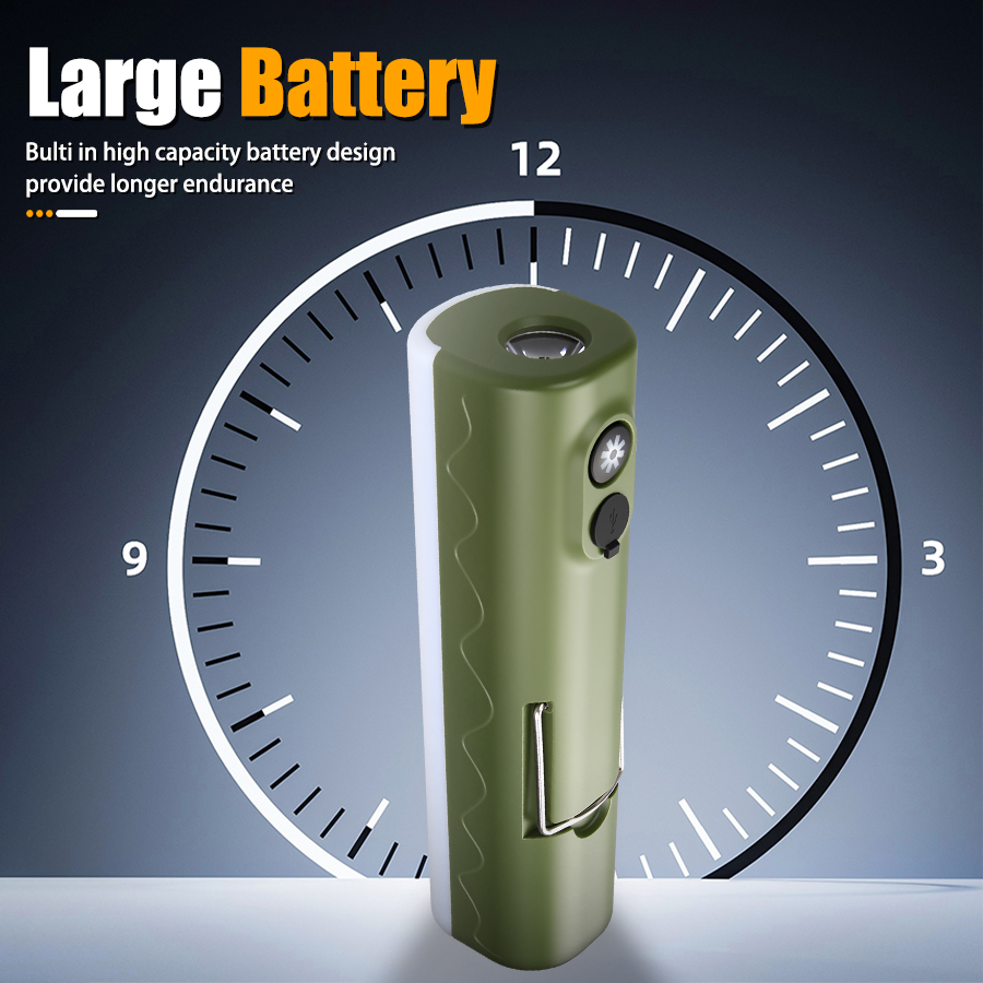 Rechargeable Handheld Flashlig - Battery Outdoor Camping ulasan dan harga