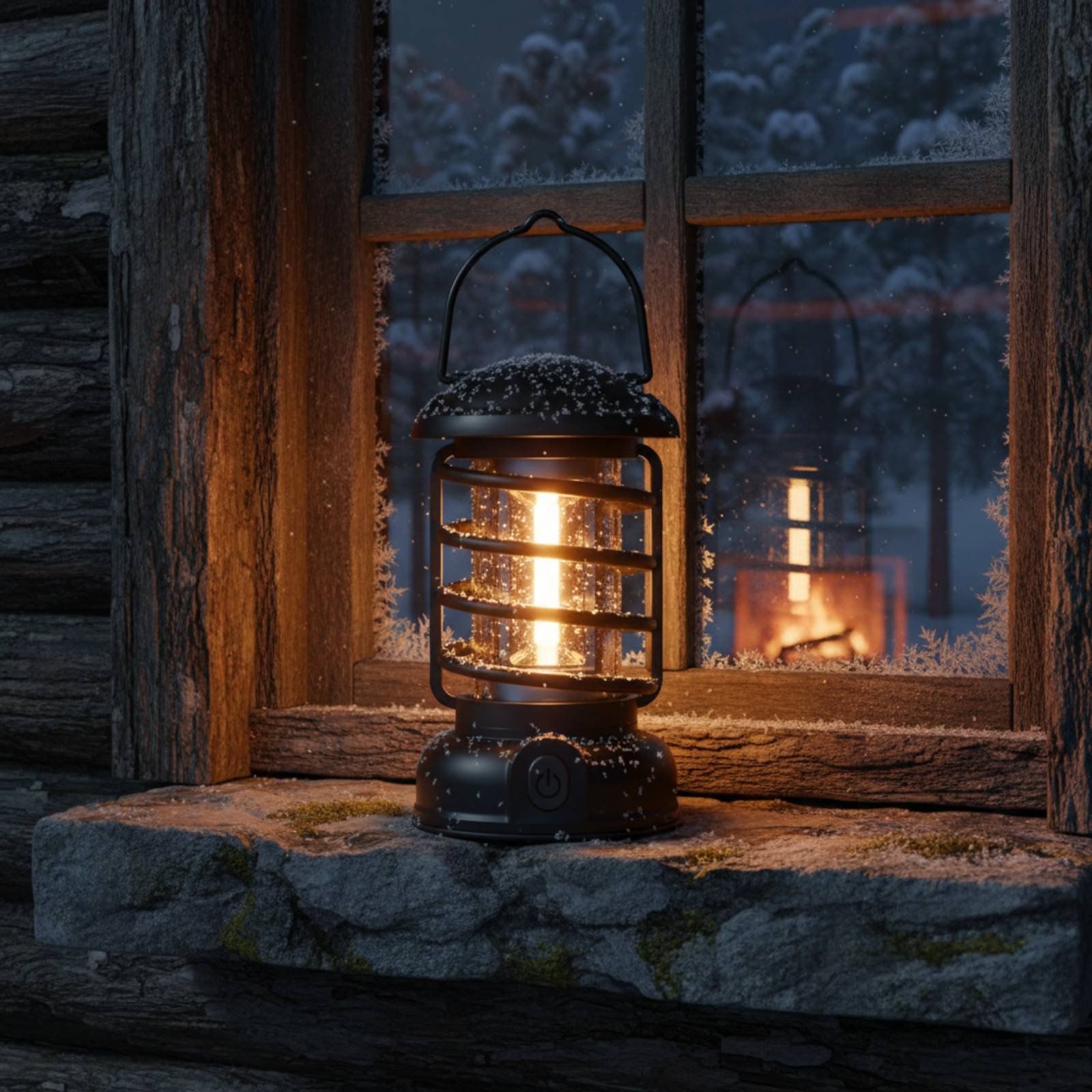 Retro Camping Lantern Two-Way  - Outdoor Camping Lighting ulasan dan harga