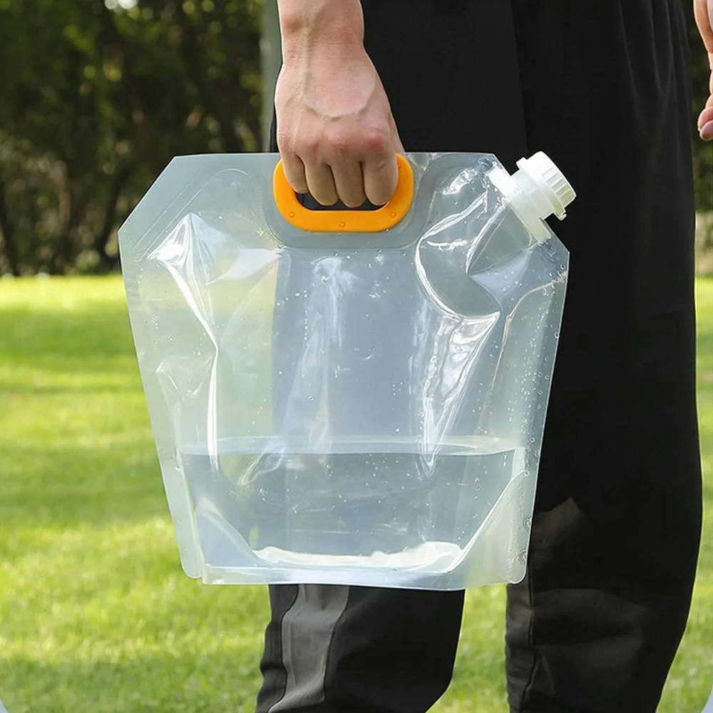 5L Portable Water Bag Folding  - Outdoor Camping Water Jug ulasan dan harga