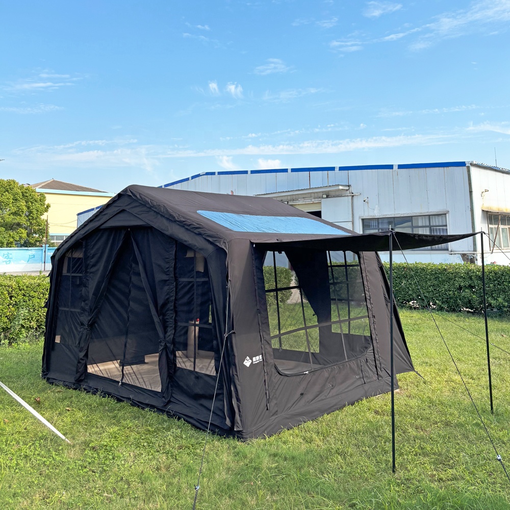 Black Automatic Inflatable Ten - Outdoor Camping On Youtube ulasan dan harga