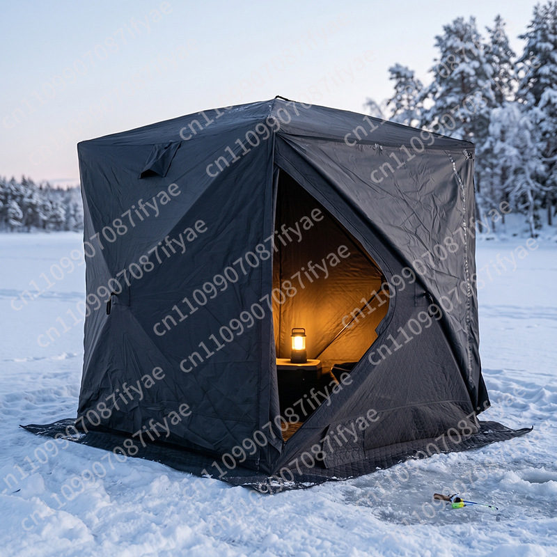 Outdoor sauna ice fishing tent - Outdoor Camping In Winter ulasan dan harga