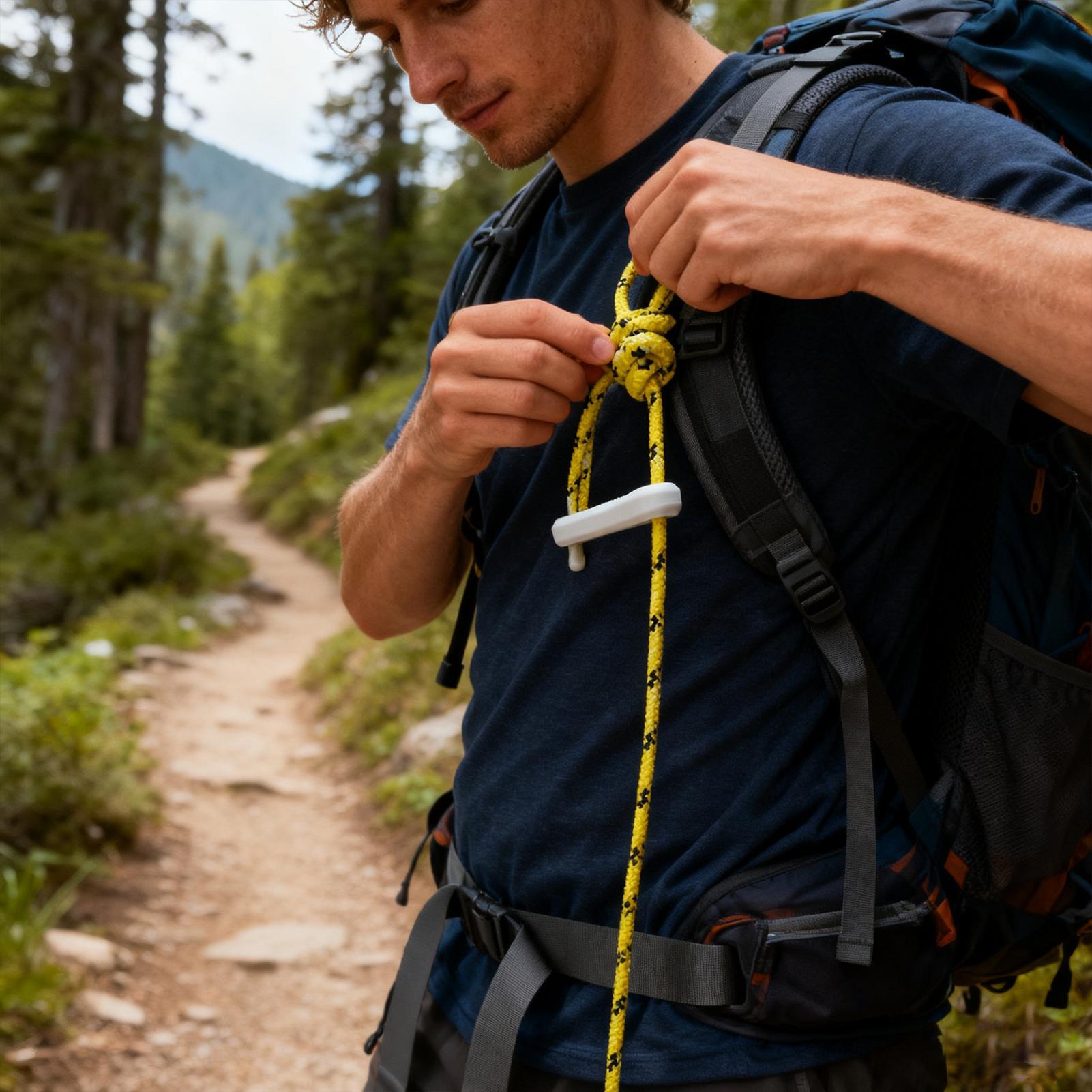 Rope Tightener for Camping 3D  - Outdoor Camping Backpack ulasan dan harga