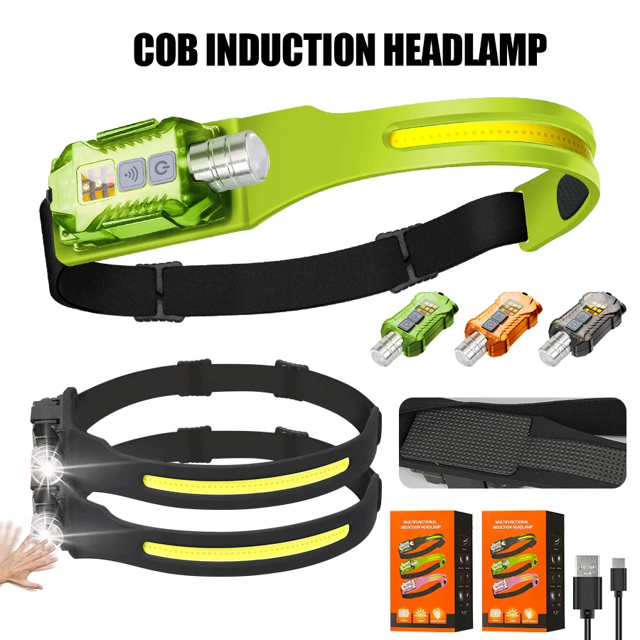Powerful LED Headlamp Portable - Outdoor Camping Lighting ulasan dan harga