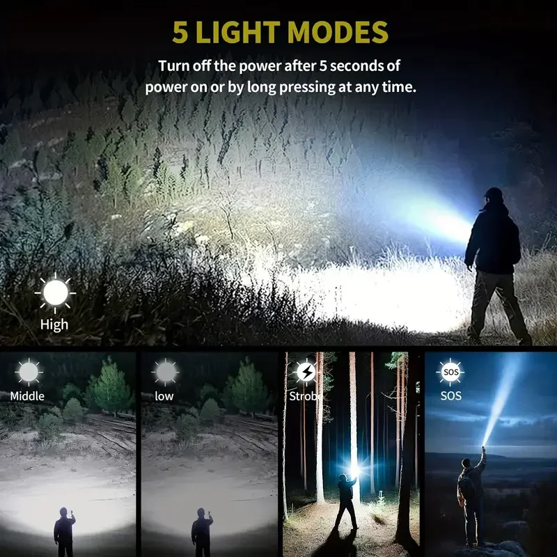 Flashlight Lighter & Power Ban - Battery Outdoor Camping ulasan dan harga