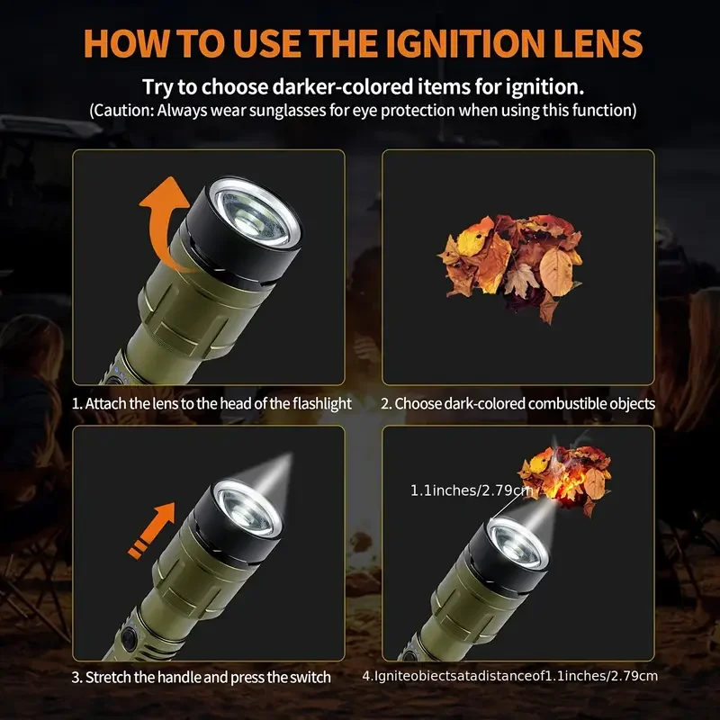 Flashlight Lighter & Power Ban - Battery Outdoor Camping ulasan dan harga