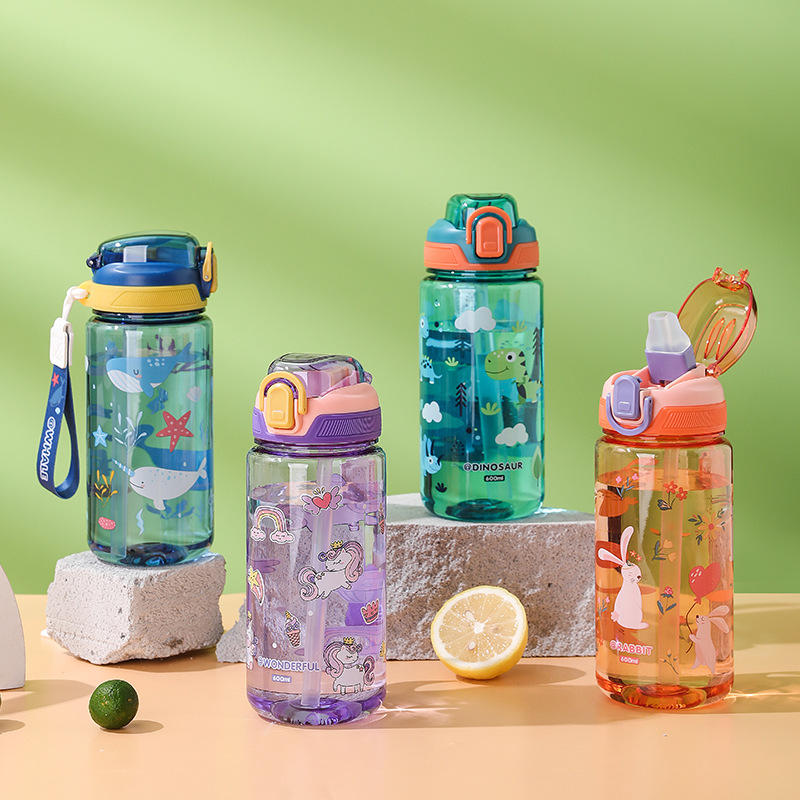 600ml Cartoon Animal Water Bot - Outdoor Camping Water Jug ulasan dan harga