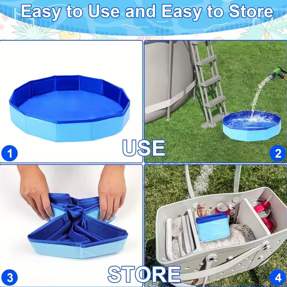 Folding Swimming Pool Basin Sp - Outdoor Camping Bathroom ulasan dan harga
