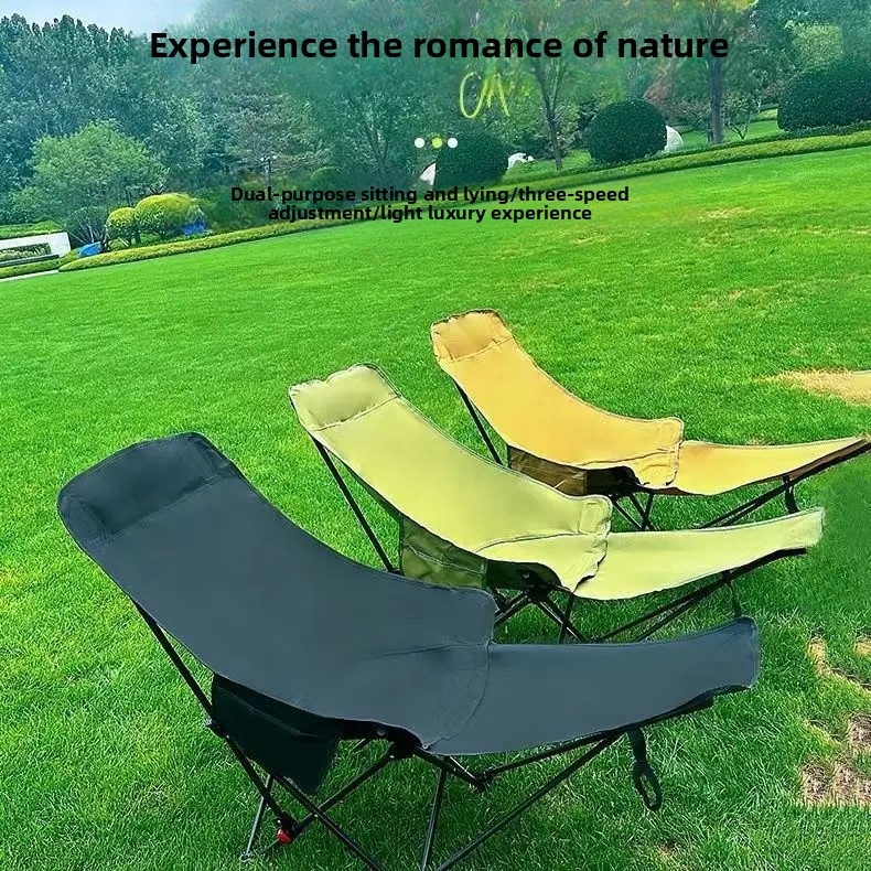 Three Level Adjustable Moon Ch - Outdoor Camping Lounge Chairs ulasan dan harga