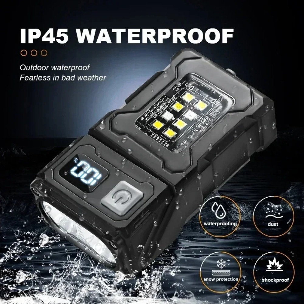 Rechargeable Mini LED Flashlig - Outdoor Camping Lighting ulasan dan harga