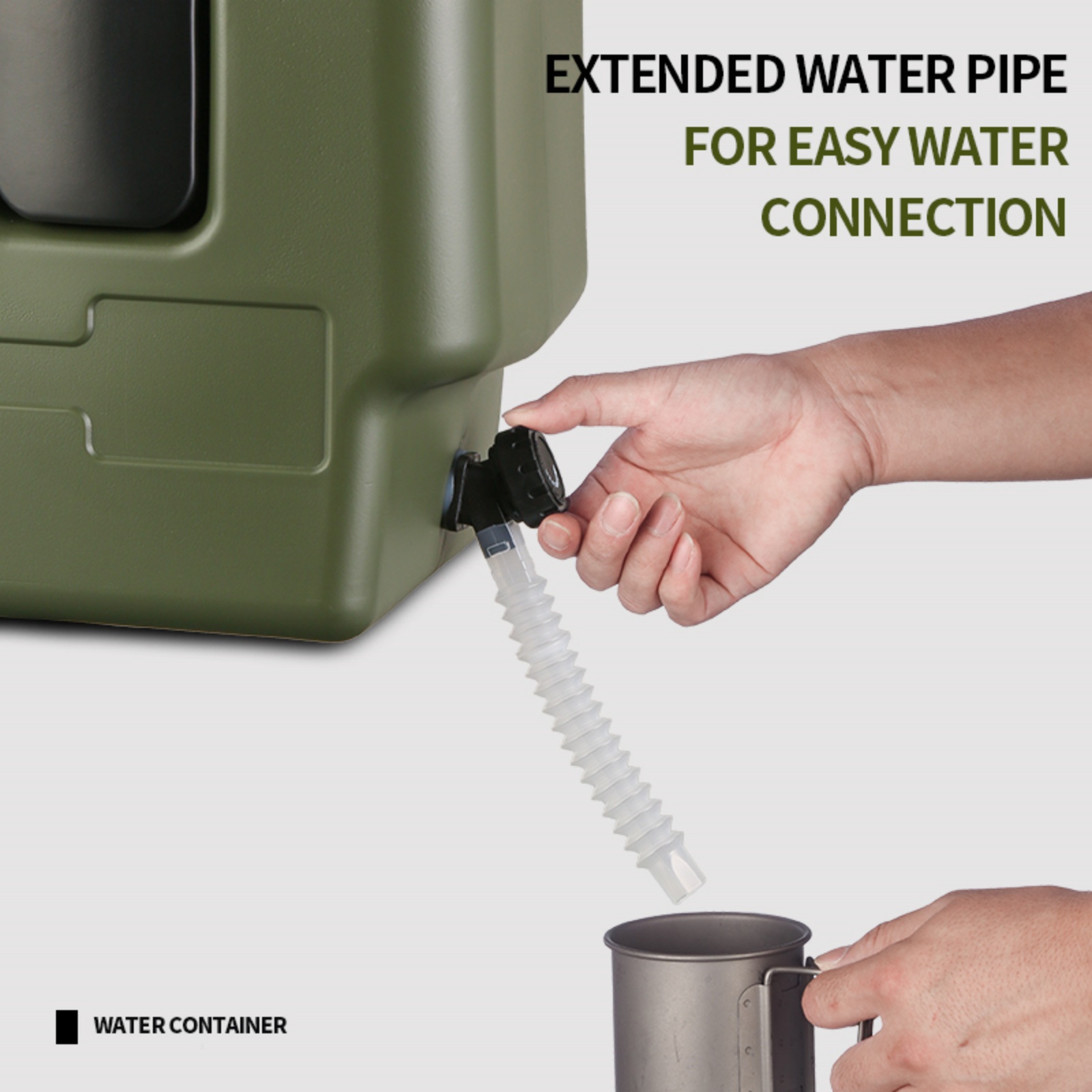 15/20L Portable Camping Water  - Outdoor Camping Water Jug ulasan dan harga
