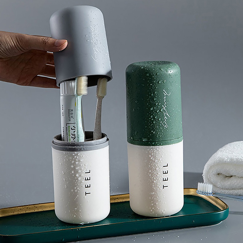 1pc Portable Toothbrush Holder - Outdoor Camping Bathroom ulasan dan harga