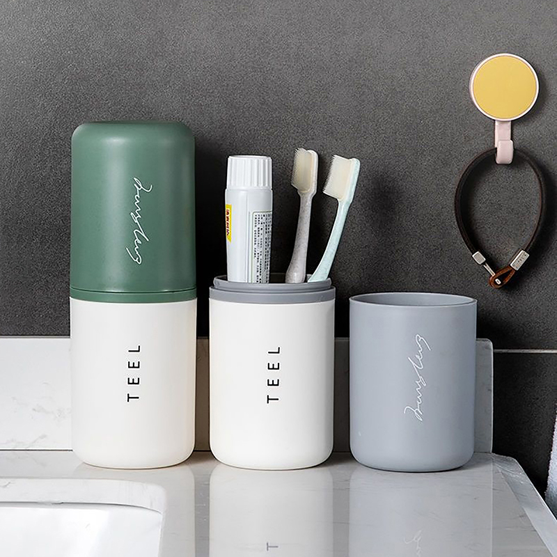 1pc Portable Toothbrush Holder - Outdoor Camping Bathroom ulasan dan harga