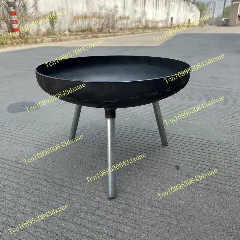 80cm Large Cast Iron Fire Pit  - Outdoor Indoor Camping ulasan dan harga