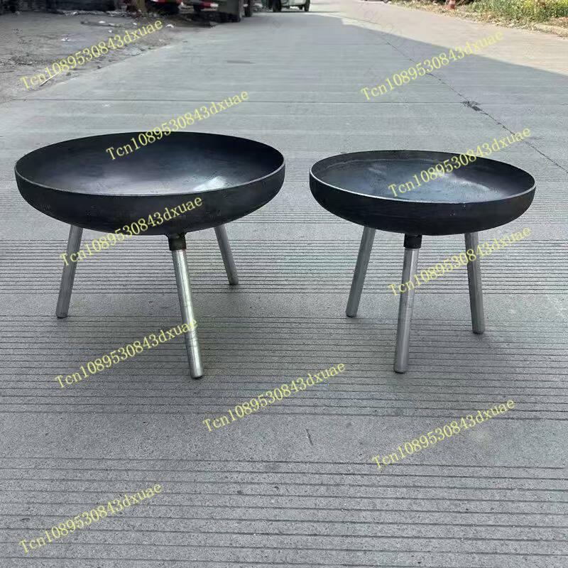 80cm Large Cast Iron Fire Pit  - Outdoor Indoor Camping ulasan dan harga