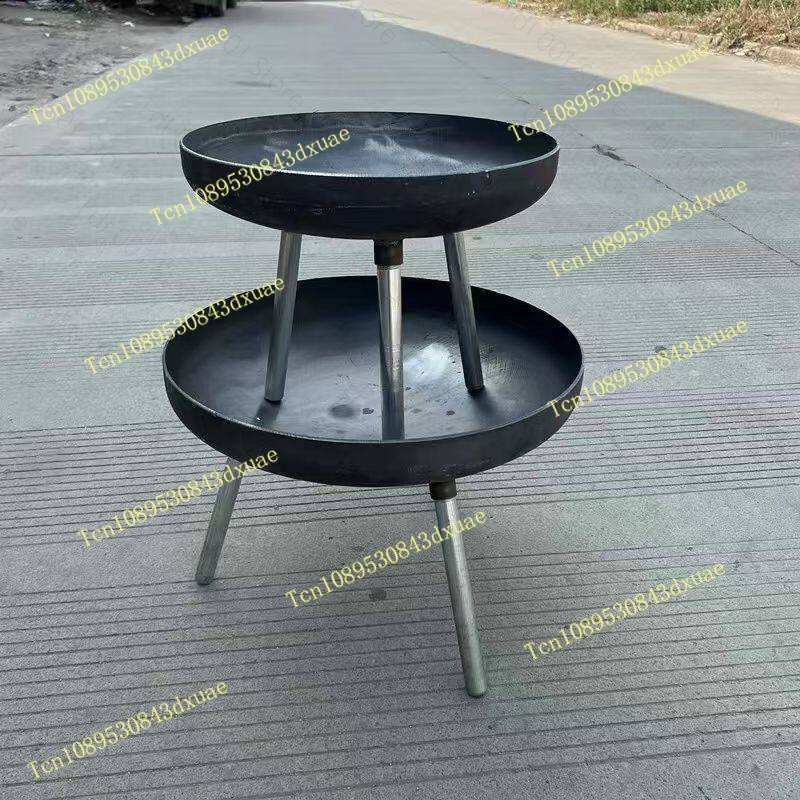 80cm Large Cast Iron Fire Pit  - Outdoor Indoor Camping ulasan dan harga