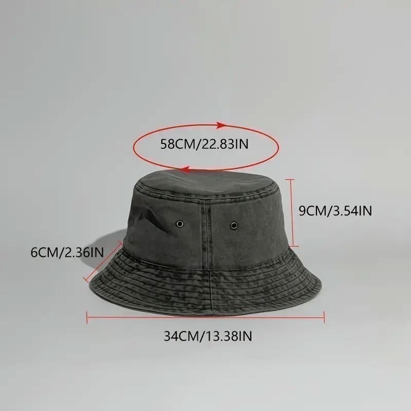 One Unisex Bucket Hat with a ' - Outdoor Camping Decor Ideas ulasan dan harga
