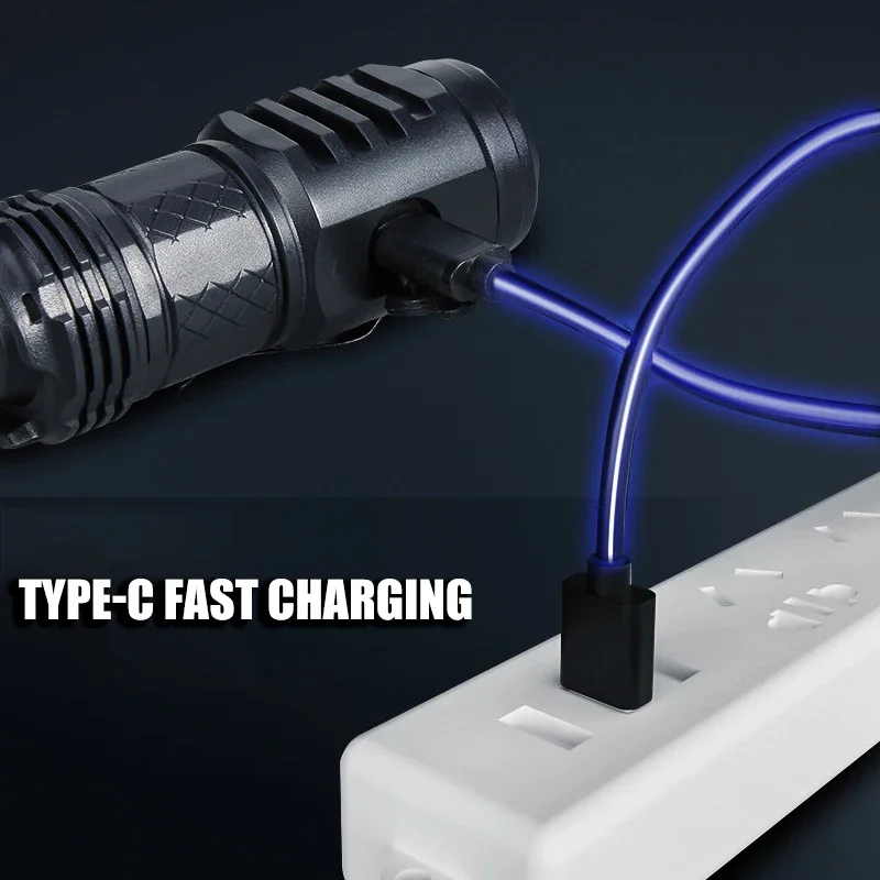 High Strong Power LED Flashlig - Battery Outdoor Camping ulasan dan harga
