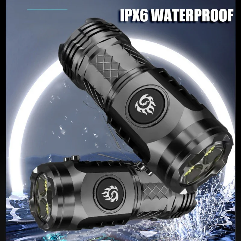 High Strong Power LED Flashlig - Battery Outdoor Camping ulasan dan harga