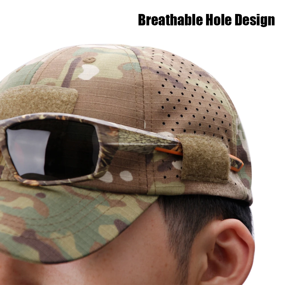 Breathable Camouflage Baseball - Zd Outdoor Camping ulasan dan harga