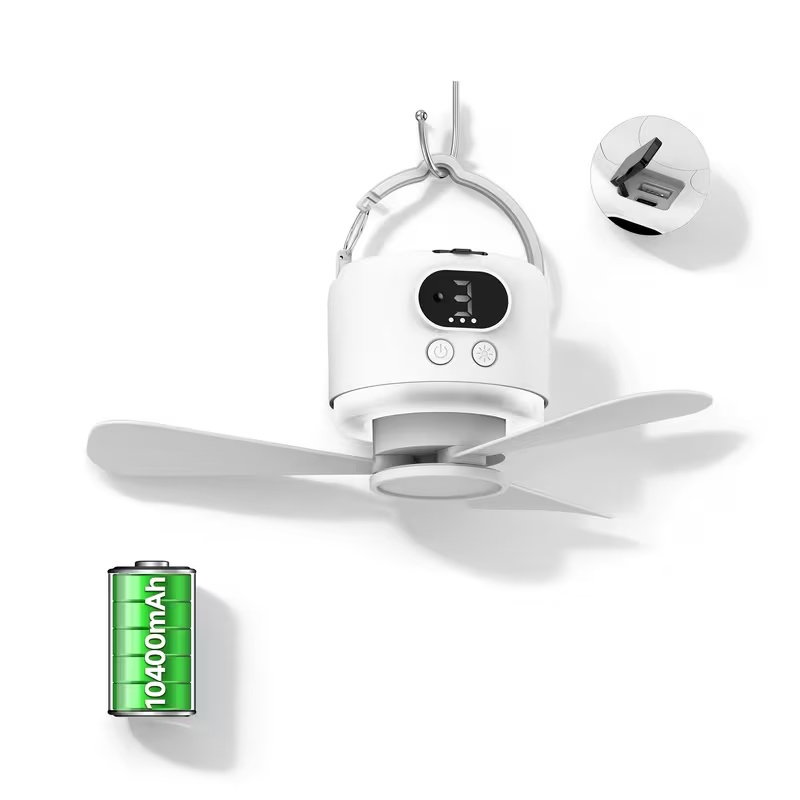 10400Mah Rechargeable Portable - Outdoor Camping Fan ulasan dan harga