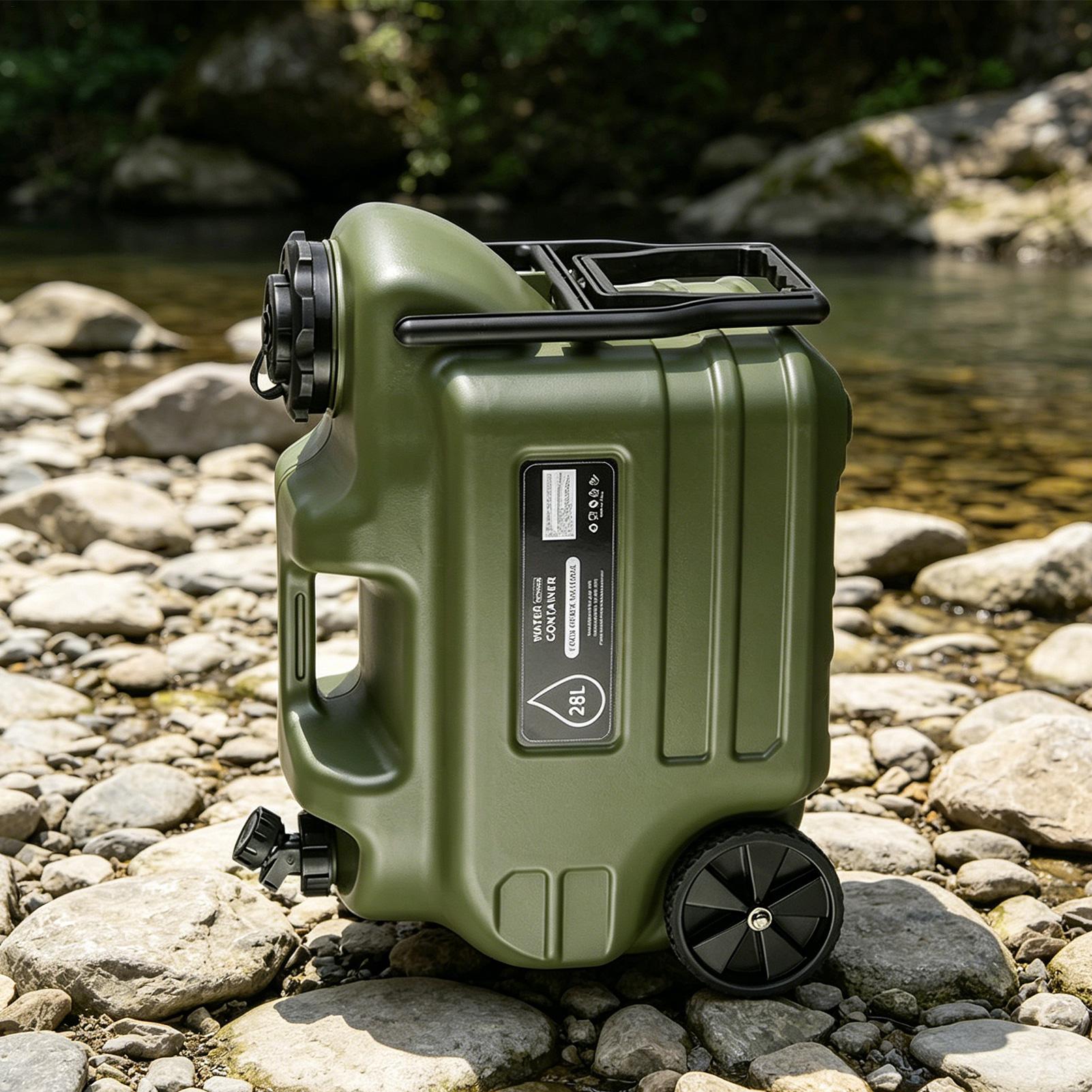 28L Camping Water Container Wi - Outdoor Camping Water Jug ulasan dan harga
