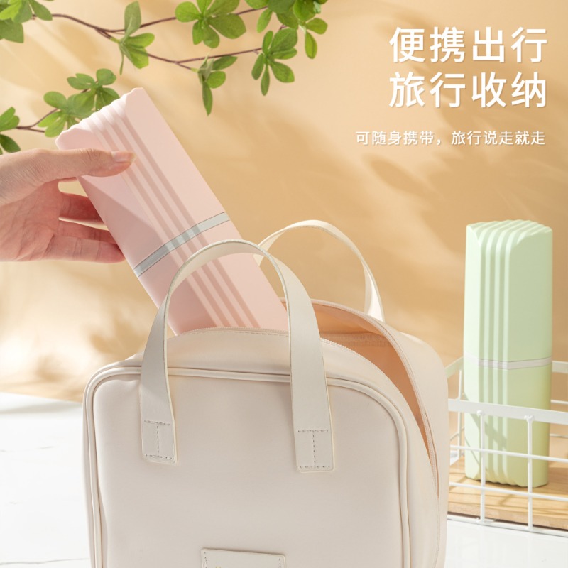 Solid Color Travel Toothbrush  - Outdoor Camping Bathroom ulasan dan harga
