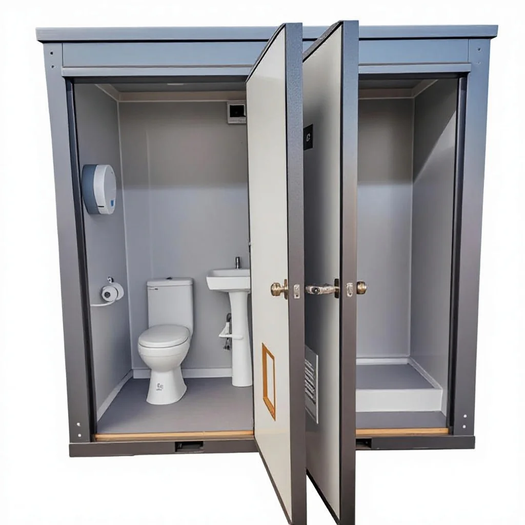 2026 Prefab China Outdoor Mobi - Outdoor Camping Bathroom ulasan dan harga