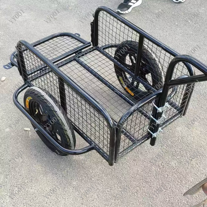 Outdoor Bicycle Rear Trailer C - Outdoor Camping Trailer ulasan dan harga
