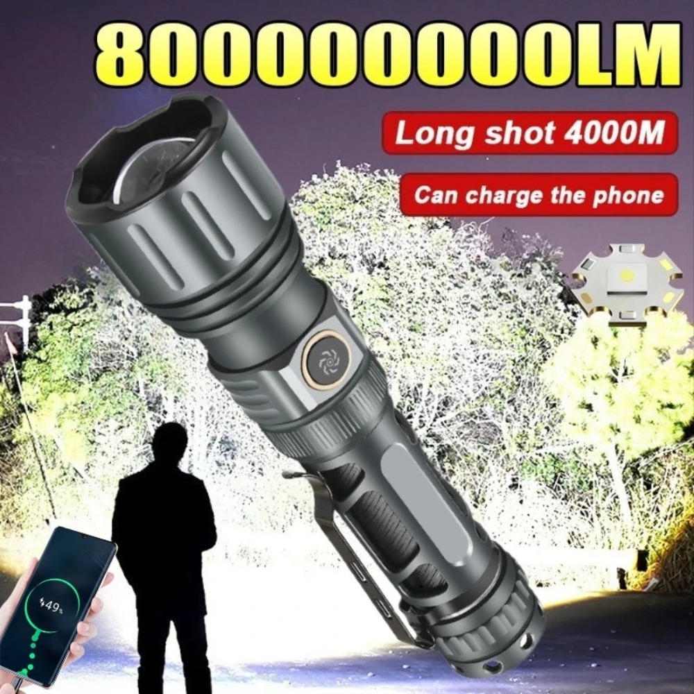 Super Bright Flashlight Portab - Outdoor Camping Lighting ulasan dan harga