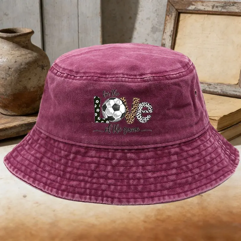 Unisex Bucket Hat with Soccer  - Outdoor Camping Decor Ideas ulasan dan harga