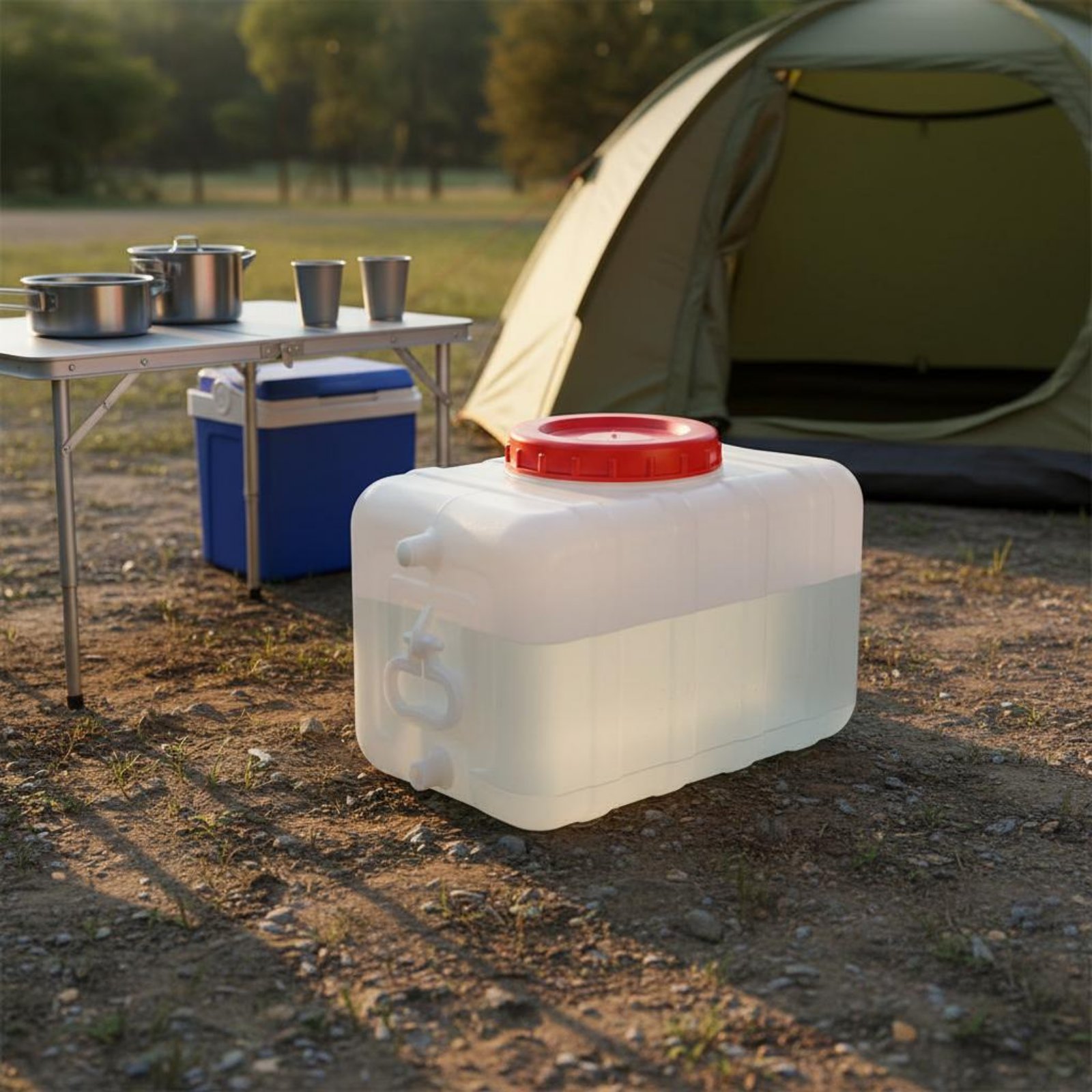 Food Grade Plastic Water Jug L - Outdoor Camping Food ulasan dan harga