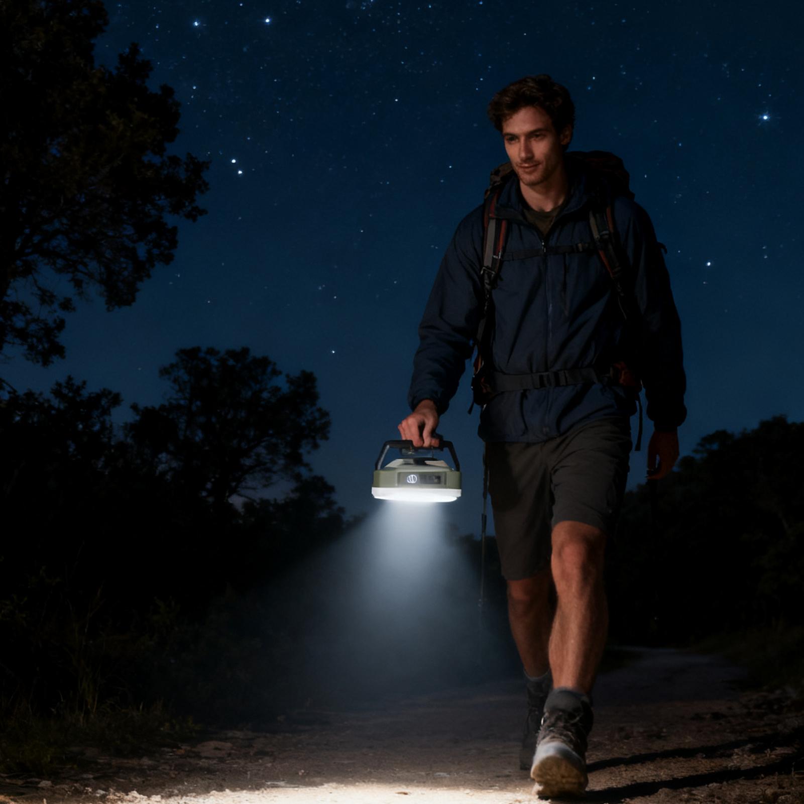 Camping Lantern Rechargeable M - Outdoor Camping Jobs ulasan dan harga