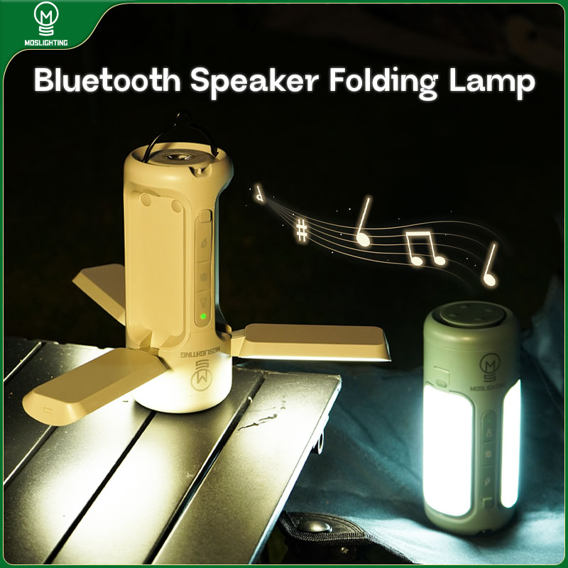 MOSLIGHTING Bluetooth Folding  - Zd Outdoor Camping ulasan dan harga
