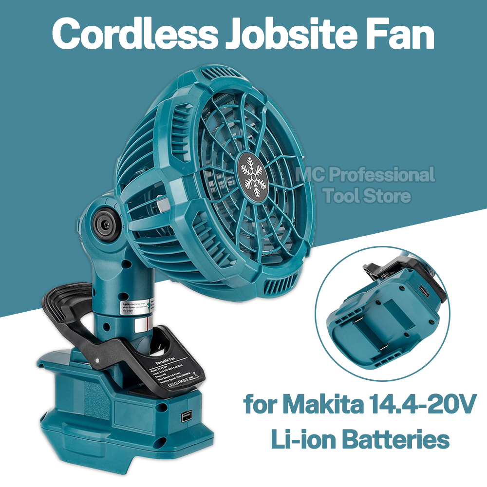 Portable Clip on Fan for Makit - Outdoor Camping Jobs ulasan dan harga