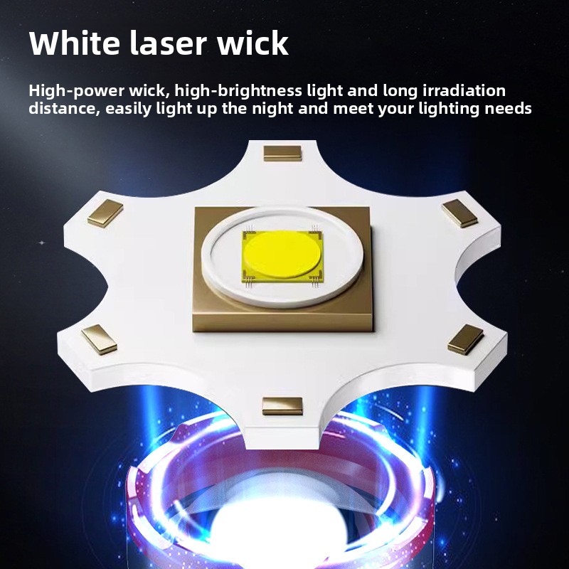 7200mAh Highlight Flashlight C - Outdoor Camping Lighting ulasan dan harga