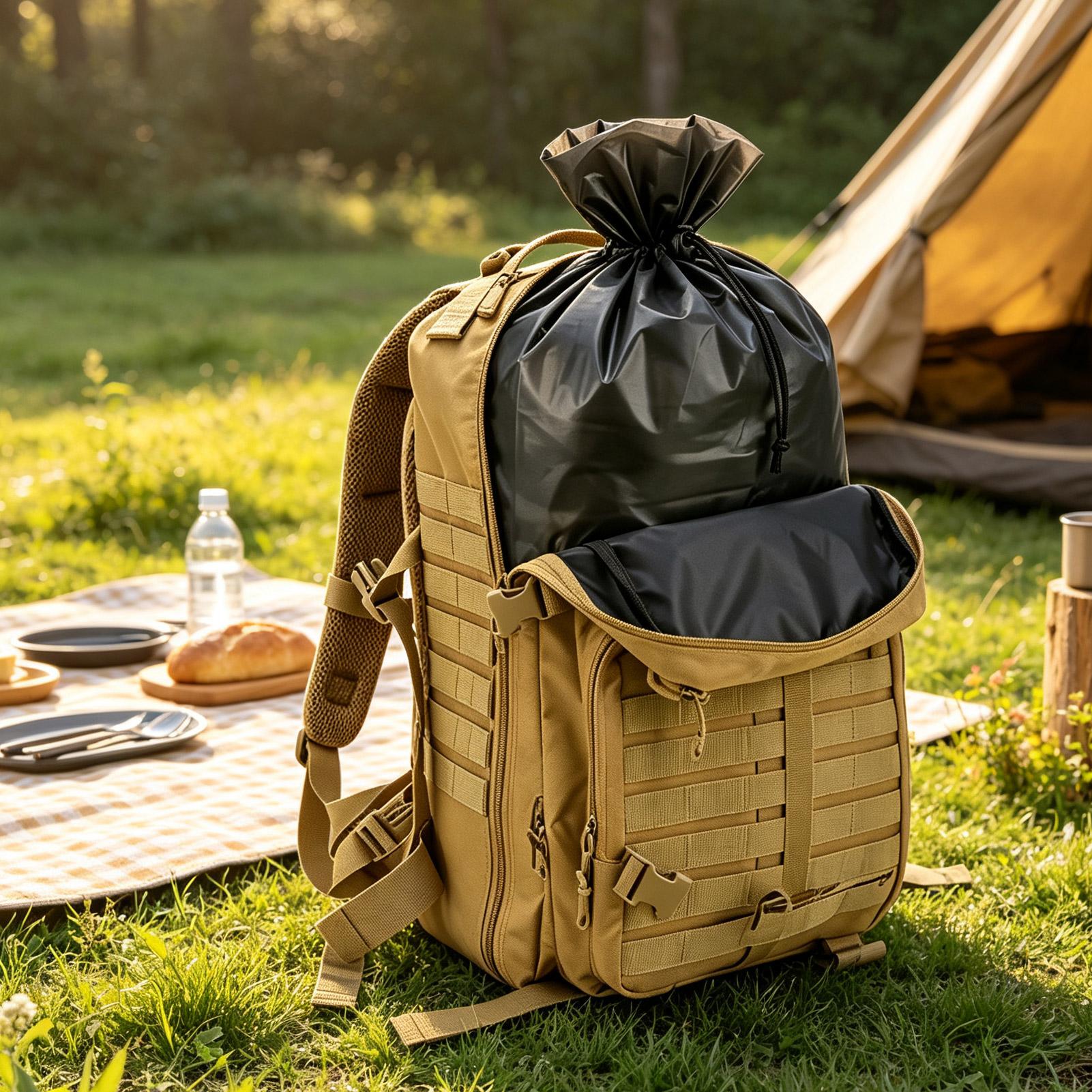 Backpack Liner Waterproof 10-p - Outdoor Camping Backpack ulasan dan harga