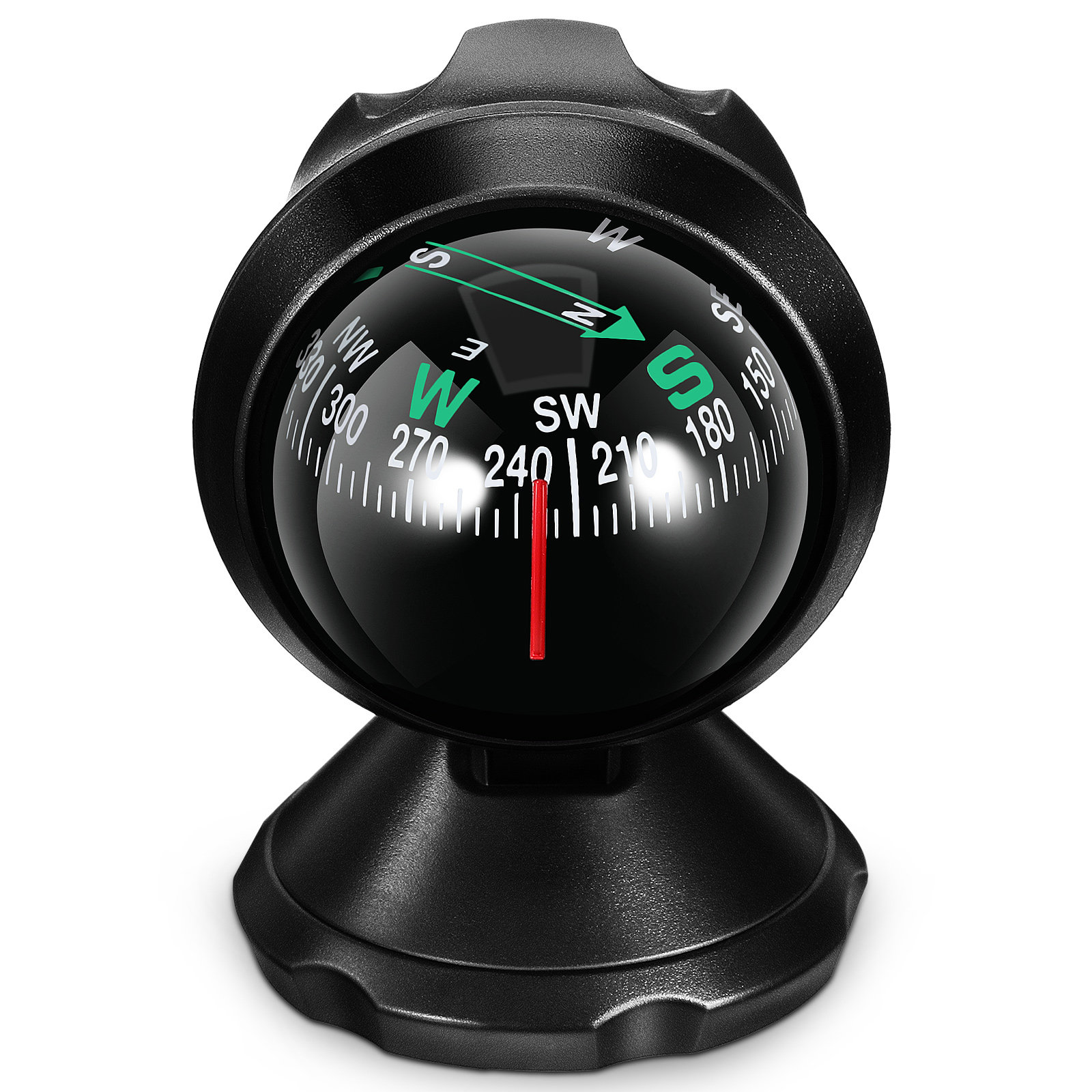 Car Compass Ball Dashboard Mou - Outdoor Camping Direct ulasan dan harga