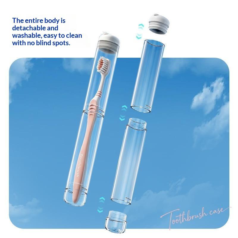 Portable Toothbrush Holder Box - Outdoor Camping Bathroom ulasan dan harga