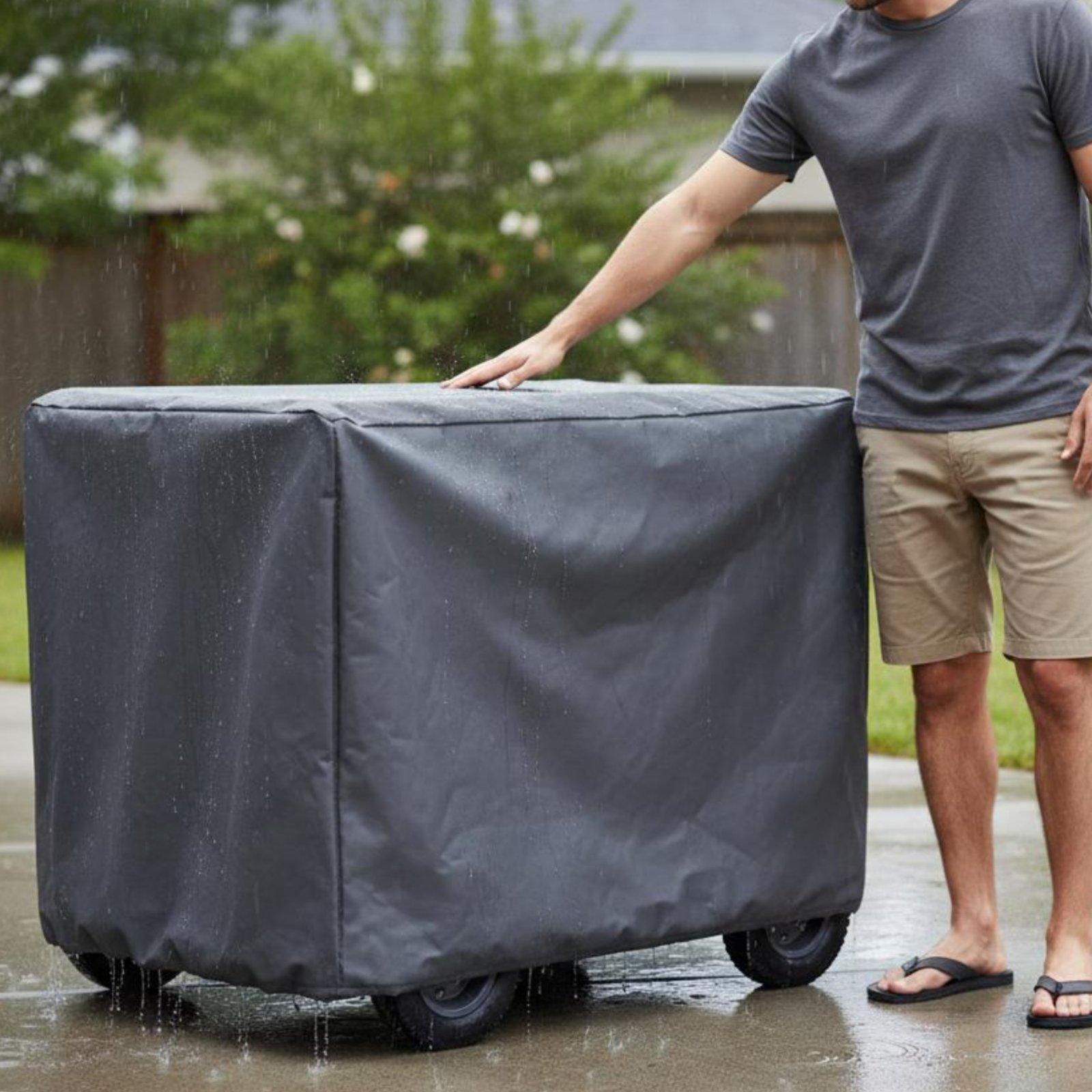 Waterproof Generator Cover Dus - Outdoor Camping Jobs ulasan dan harga