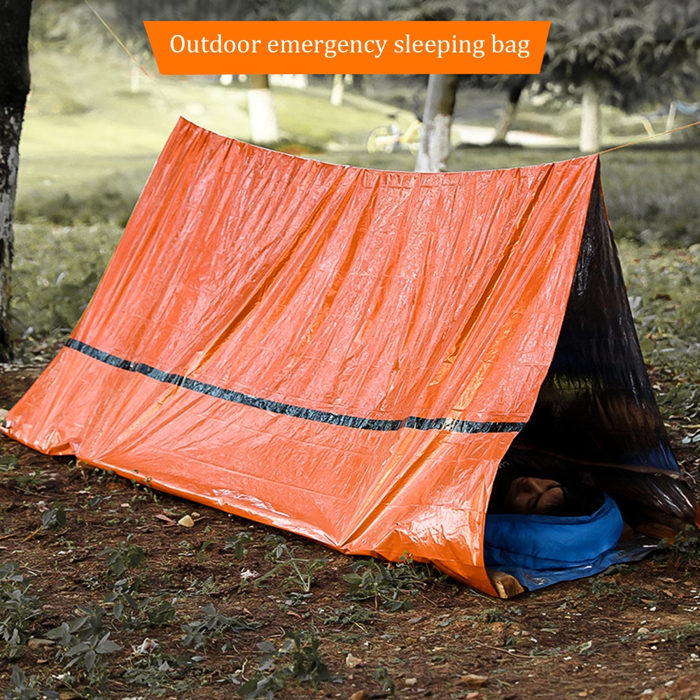 Durable PE Aluminum Film Emerg - Outdoor Camping On Youtube ulasan dan harga