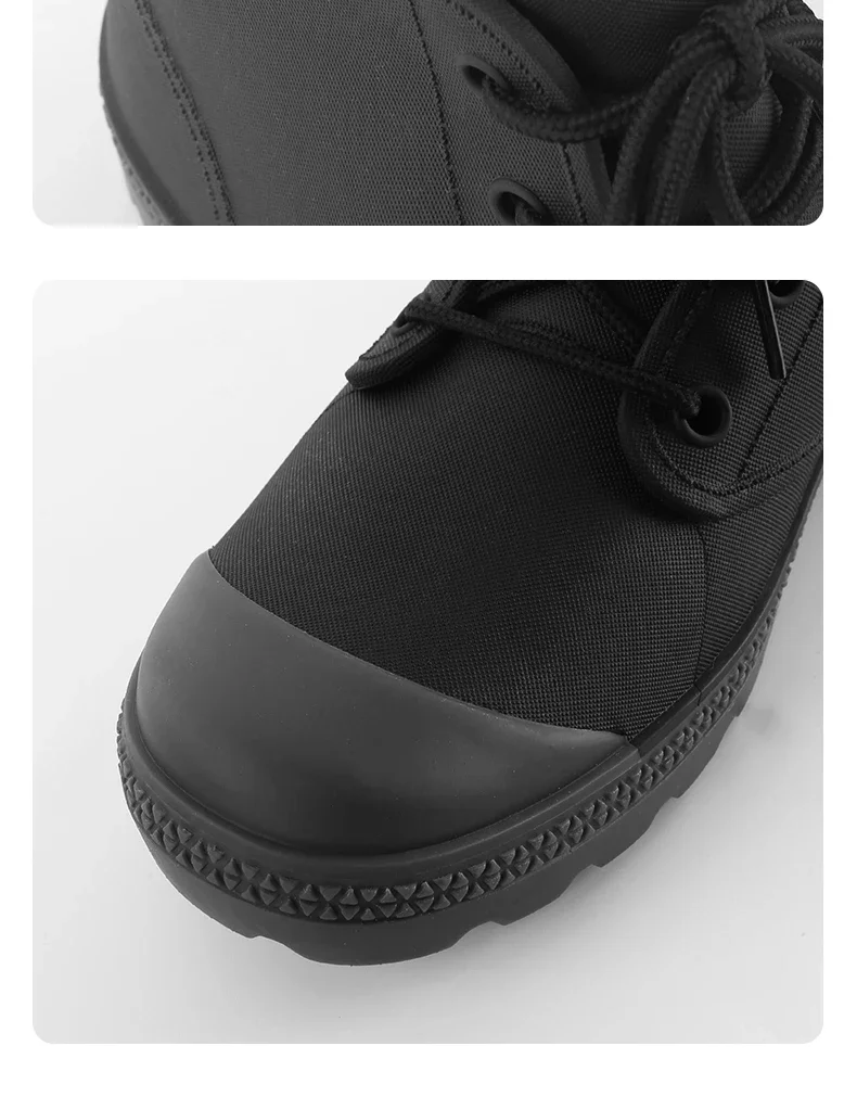 Winter Men Rain Boots Lace-up  - Outdoor Camping In Winter ulasan dan harga