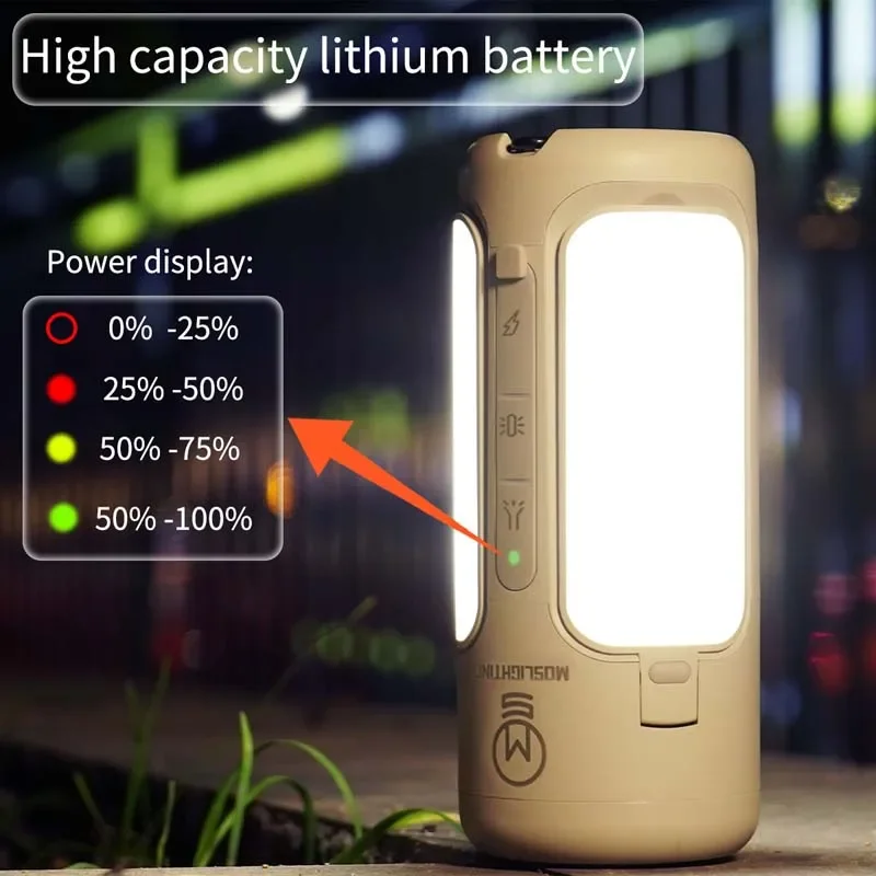 MOSLIGHTING Portable Bluetooth - Zd Outdoor Camping ulasan dan harga